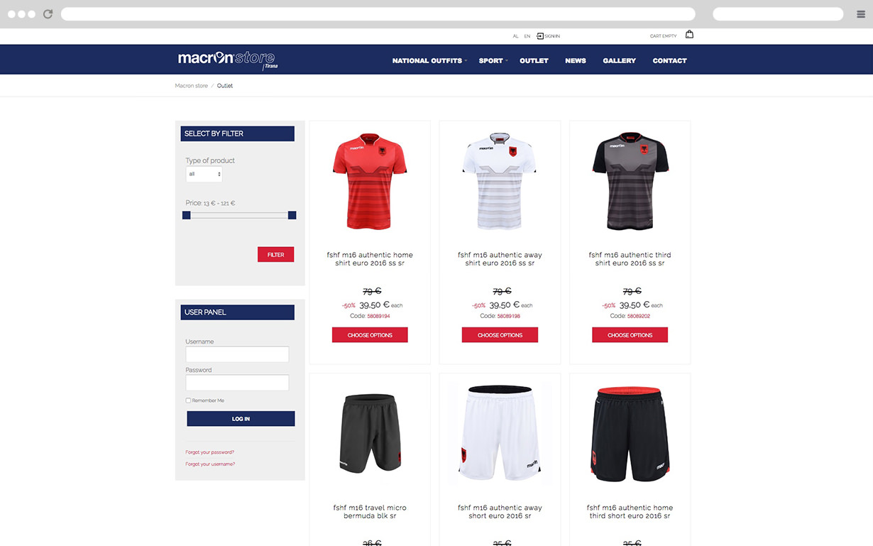 Albanian Business Partner,Macron store